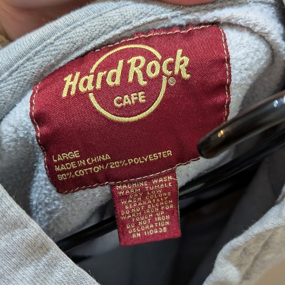 Hard Rock Cafe Gray Men's Sweater - Picture 3 of 3